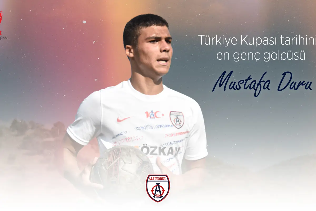 MUSTAFA DURU’NUN TÜRKİYE KUPASI TARİHİNE GEÇEN GOLÜ